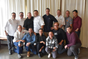 Chefs group shot